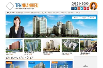 Thiết kế website bất động sản