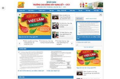 Thiết kế website trường học