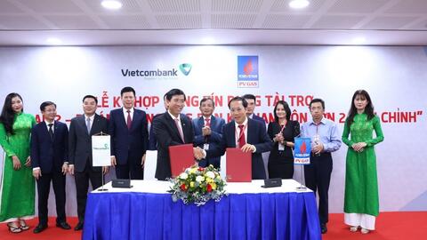 PV GAS và Vietcombank ký tài trợ "Giai đoạn 2 -  Dự án đường ống dẫn khí Nam Côn Sơn 2 điều chỉnh"