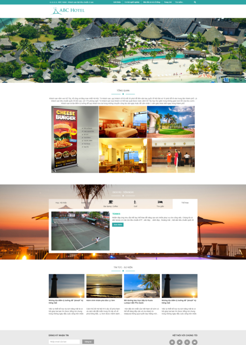 Thiết kế website khách sạn 113