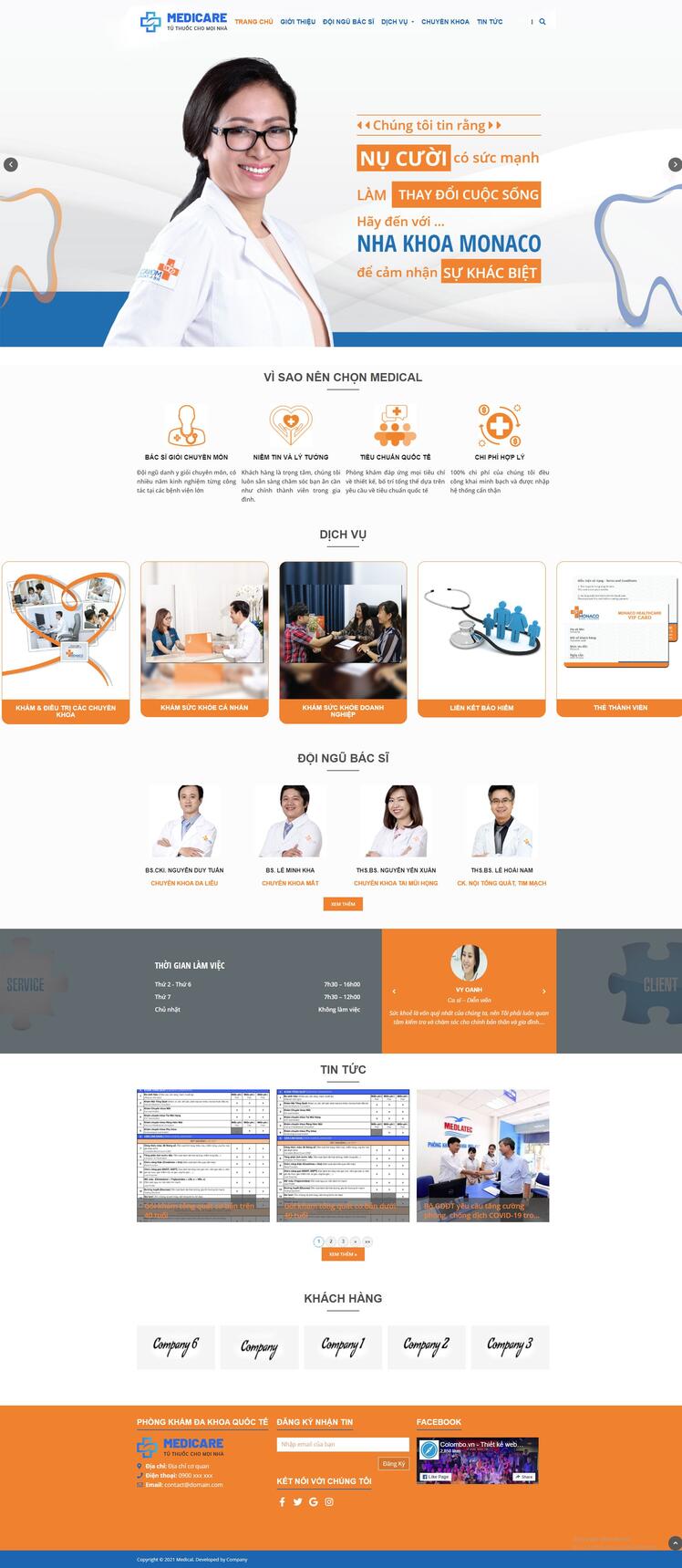 Thiết kế website bệnh viện 49
