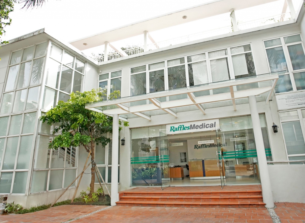 phòng khám Raffles Medical Hanoi, địa chỉ số 51 Xuân Diệu, quận Tây Hồ, Hà Nội