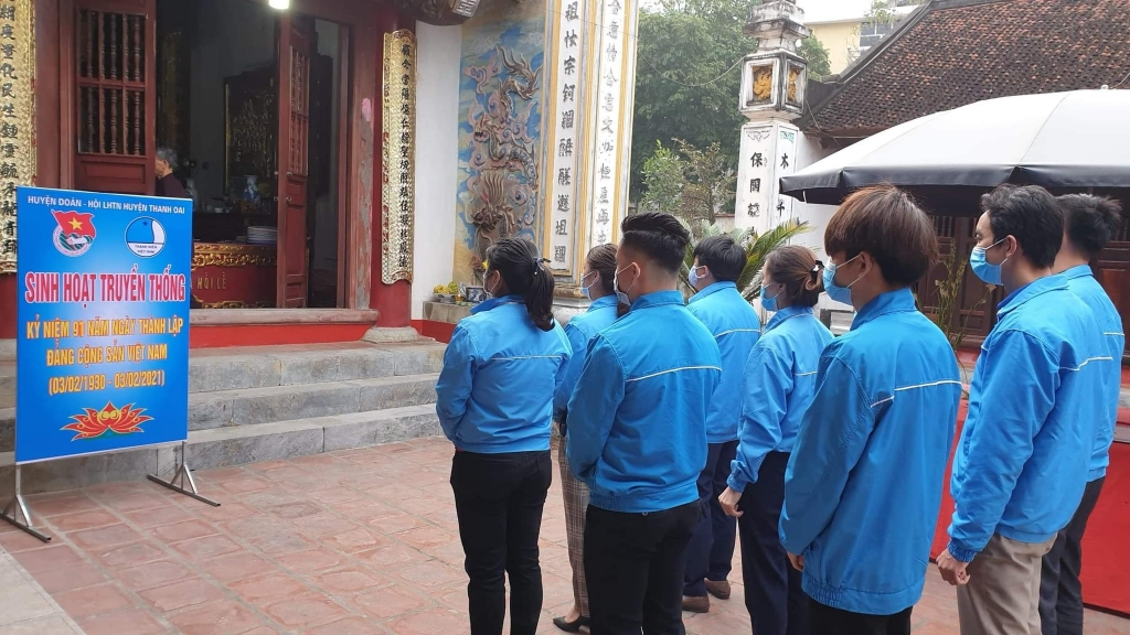 Chương trình sinh hoạt truyền thống được hầu hết các cơ sở Đoàn trên địa bàn thành phố Hà Nội tổ chức 