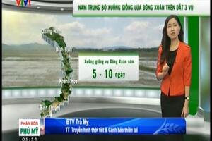 Bản tin thời tiết nông vụ hôm nay 27.11
