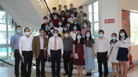 TP HCM: 23 sinh viên Trường Đại học Y khoa Phạm Ngọc Thạch sang Đức thực hành lâm sàng