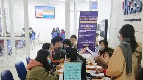 Thị trường lao động tại Hà Nội: Nhu cầu tuyển dụng tăng cao dịp Tết