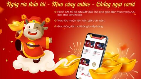 Cùng SeABank đón "Thần tài đến nhà, nhận lộc xuân sang"