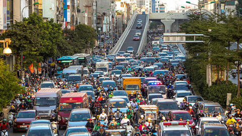 Băn khoăn thu phí ôtô vào nội đô Hà Nội