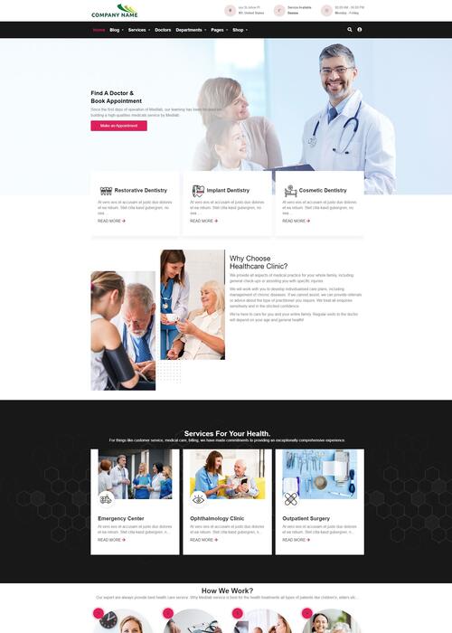 Thiết kế website bệnh viện 37