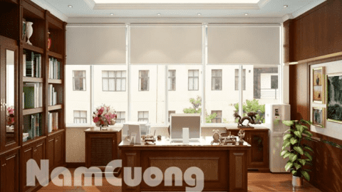 Thiết kế nội thất văn phòng hiện đại diện tích 35 m2 - VPHD 01