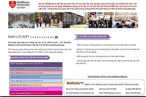 MIDDLESEX UNIVERSITY - Điểm đến hoàn hảo cho sinh viên quốc tế