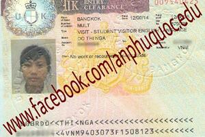 Chúc mừng bạn Đỗ Thị Nga nhận được visa du học tại Anh Quốc