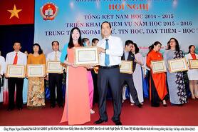 Chúc mừng trường Nam Mỹ tiếp tục nhận bằng khen của sở giáo dục TP. HCM