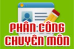 Phân công chuyên môn đầu năm học mới