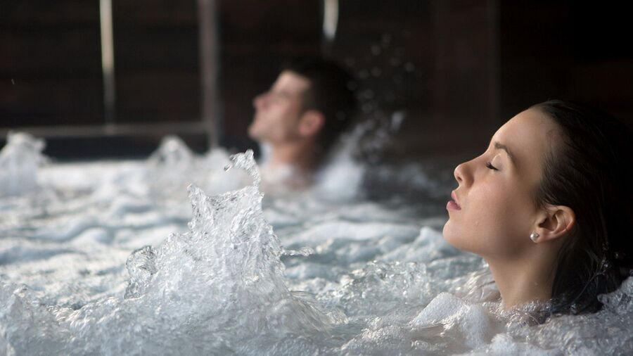 Relax into our soothing Jacuzzi