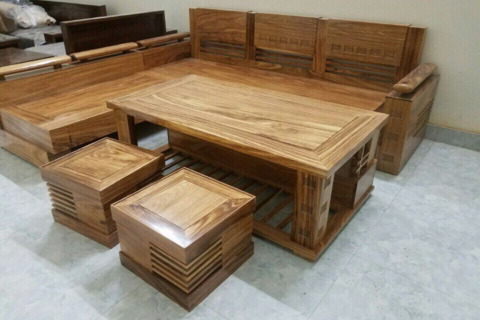 Bộ Rồng Đỉnh Gỗ Cẩm 18 Món