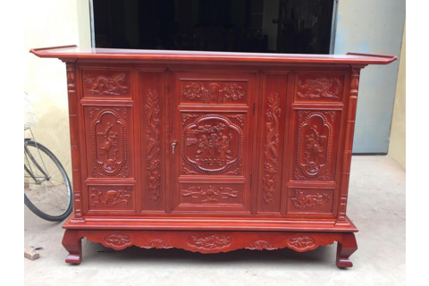 Tủ thờ gỗ Hương