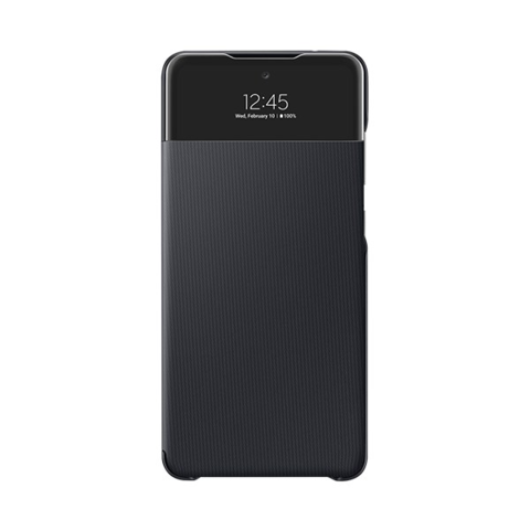 Ốp lưng Galaxy A72 nhựa dẻo Smart S View Samsung Đen