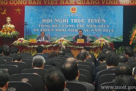 Năm 2014: Bộ Công Thương hoàn thành vượt mức nhiều chỉ tiêu kế hoạch đã đề ra