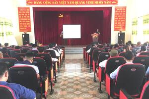 Trung tâm Dân số - KHHGĐ huyện tổ chức tập huấn về tuyên truyền và kỹ năng truyền thông về mất cân bằng giới tính khi sinh