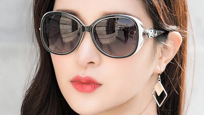 Mắt kính nữ viền màu cá tính SID47783