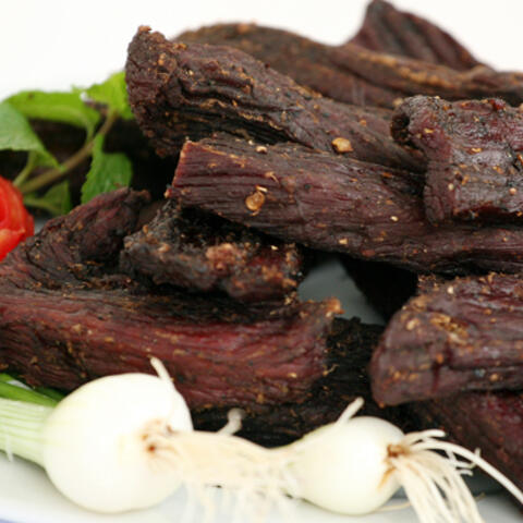 Thịt châu gác bếp