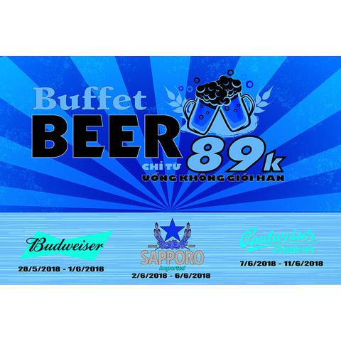Buffet Bia Chỉ từ 89K