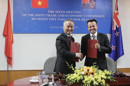 Tăng cường hợp tác trong lĩnh vực nông nghiệp với New Zealand