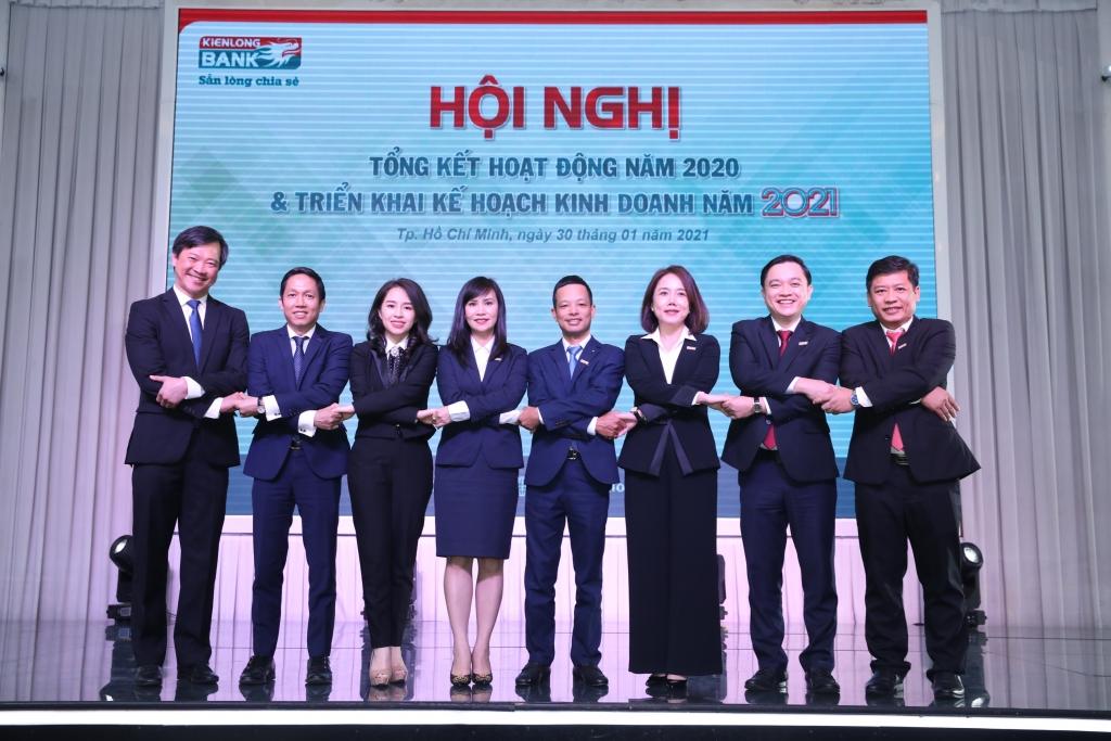 Kết thúc năm 2020, tổng tài sản hợp nhất của Kienlongbank đạt 57.282 tỷ đồng, tăng 12,09% so với năm 2019