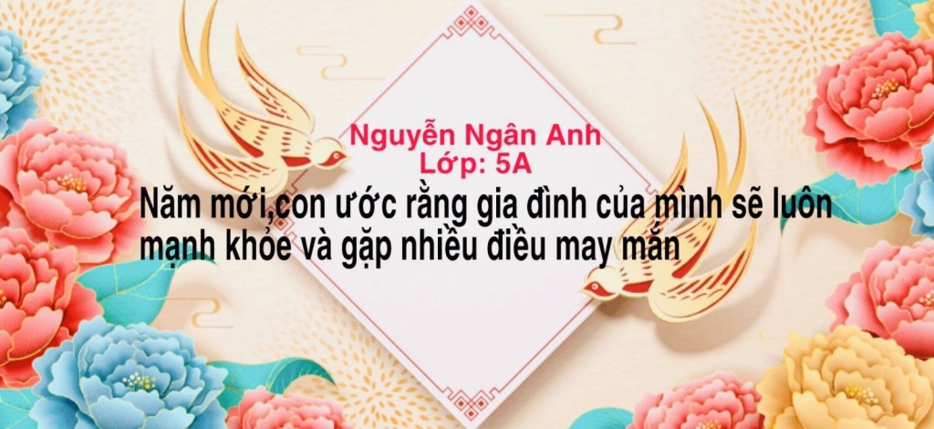 Học sinh TH Trưng Vương ước dịch bệnh mau qua, các bác sĩ sớm trở về nhà