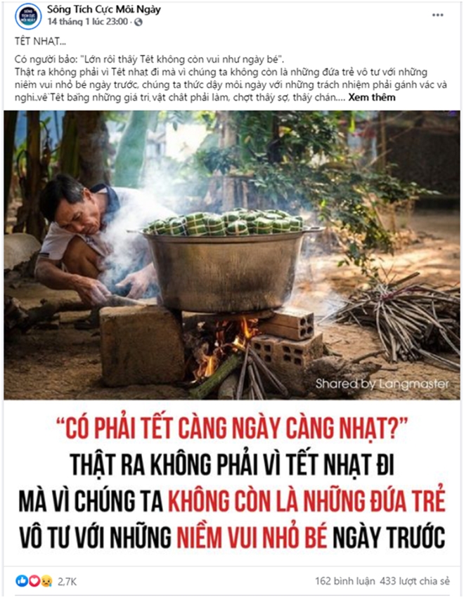 Fanpage triệu like giúp bạn sống tích cực mỗi ngày