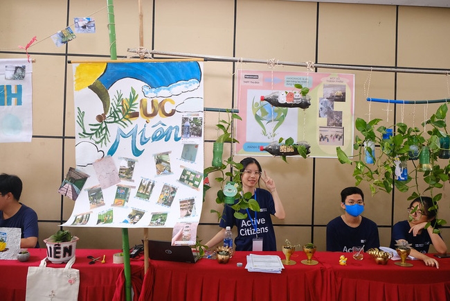 Các em học sinh với những ý tưởng bảo vệ môi trường