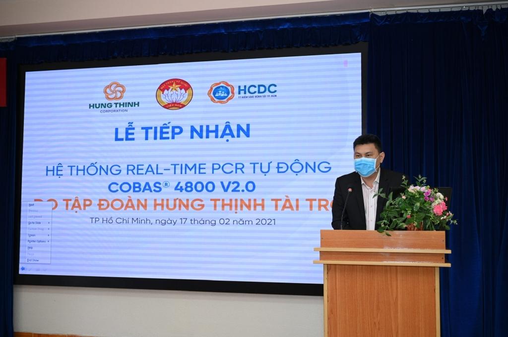 ông Nguyễn Nam Hiền – Phó Tổng Giám đốc Tập đoàn Hưng Thịnh 