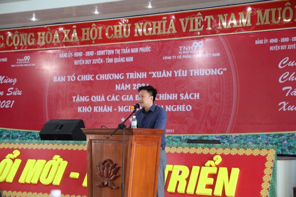 Ông Phạm Hữu Hải – Phó Tổng Giám đốc Công ty Cổ phần TNH99