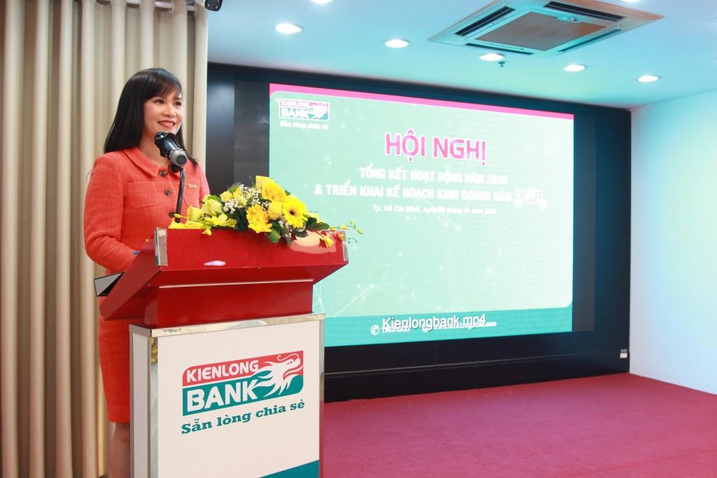 Bà Trần Tuấn Anh - Thành viên HĐQT, kiêm Tổng Giám đốc Kienlongbank 