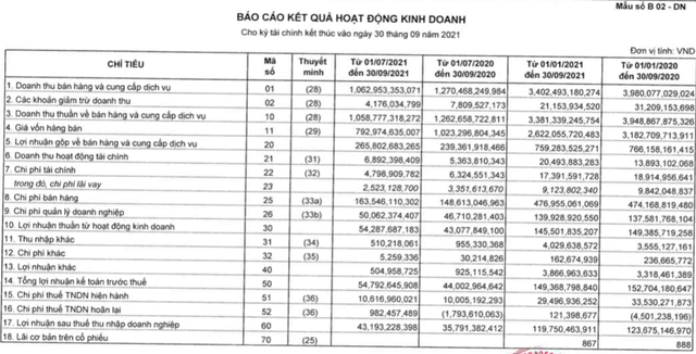 Vissan (VSN): Lợi nhuận sau thuế 9 tháng giảm nhẹ xuống còn 120 tỷ đồng - Ảnh 1.