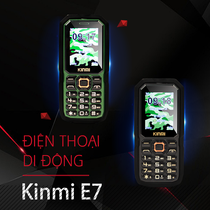 Điện thoại E7 Kinmi